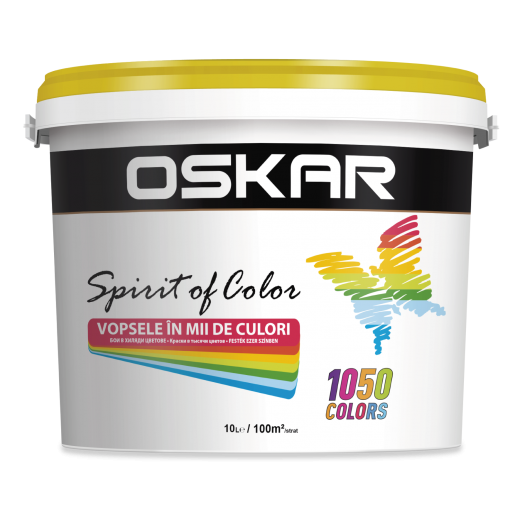 OSKAR SPIRIT OF COLOR INT baza TR, 2.5L, vopsea lavabila 